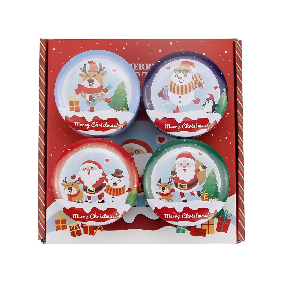 Christmas Scented Candle Set - Ignite Festive Aromas