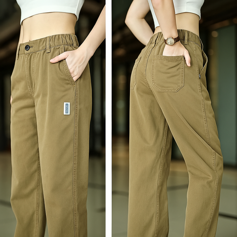 [Paga 2, Ll&eacute;vate 3] Pantalones Aurora de Seda y Poli&eacute;ster Fr&iacute;a