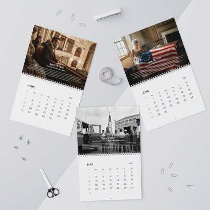 America's 250th Anniversary 2026 Calendar