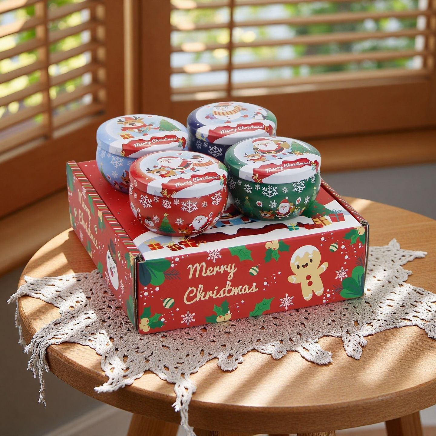 Christmas Scented Candle Set - Ignite Festive Aromas