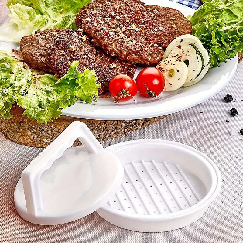 🍔 PROMO FLASH : 50% DE RÉDUCTION ! Presse à Hamburger pour Galettes Parfaites – Design Texturé Strié & Poignée Ergonomique for Burgers de Qualité Restaurant à la Maison ✨