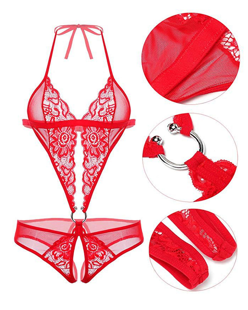 Elegant Lace Intimate Bodysuit
