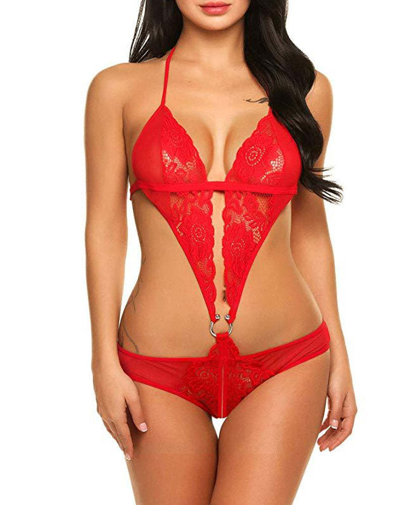 Elegant Lace Intimate Bodysuit