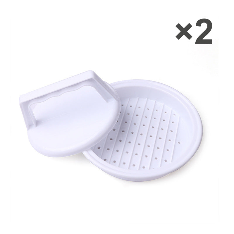 🍔 PROMO FLASH : 50% DE RÉDUCTION ! Presse à Hamburger pour Galettes Parfaites – Design Texturé Strié & Poignée Ergonomique for Burgers de Qualité Restaurant à la Maison ✨