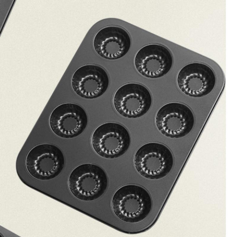 Moule à mini gâteaux Bundt antiadhésif à multiples cavités