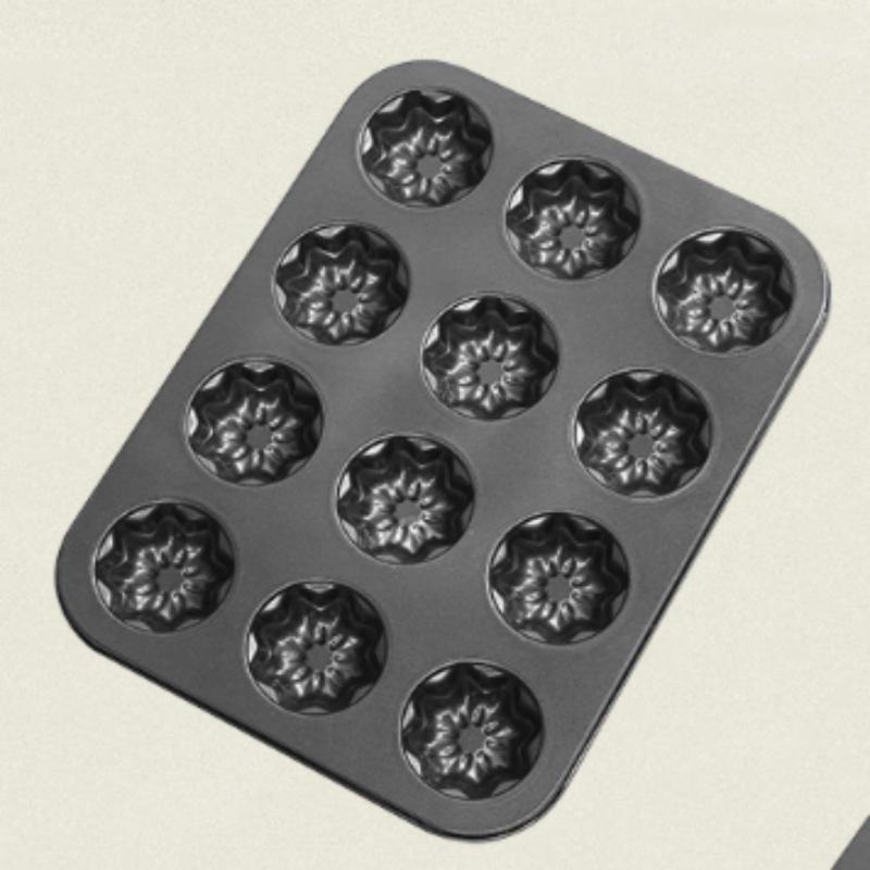 Moule à mini gâteaux Bundt antiadhésif à multiples cavités