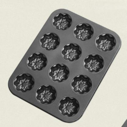 Moule à mini gâteaux Bundt antiadhésif à multiples cavités