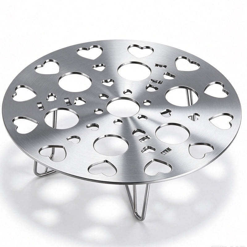 📢📢40 % DE RÉDUCTION !! ⏰Grille vapeur pliable en inox 🥚 Compact après repliage, s’adapte aux casseroles, indispensable pour votre cuisine 🍳