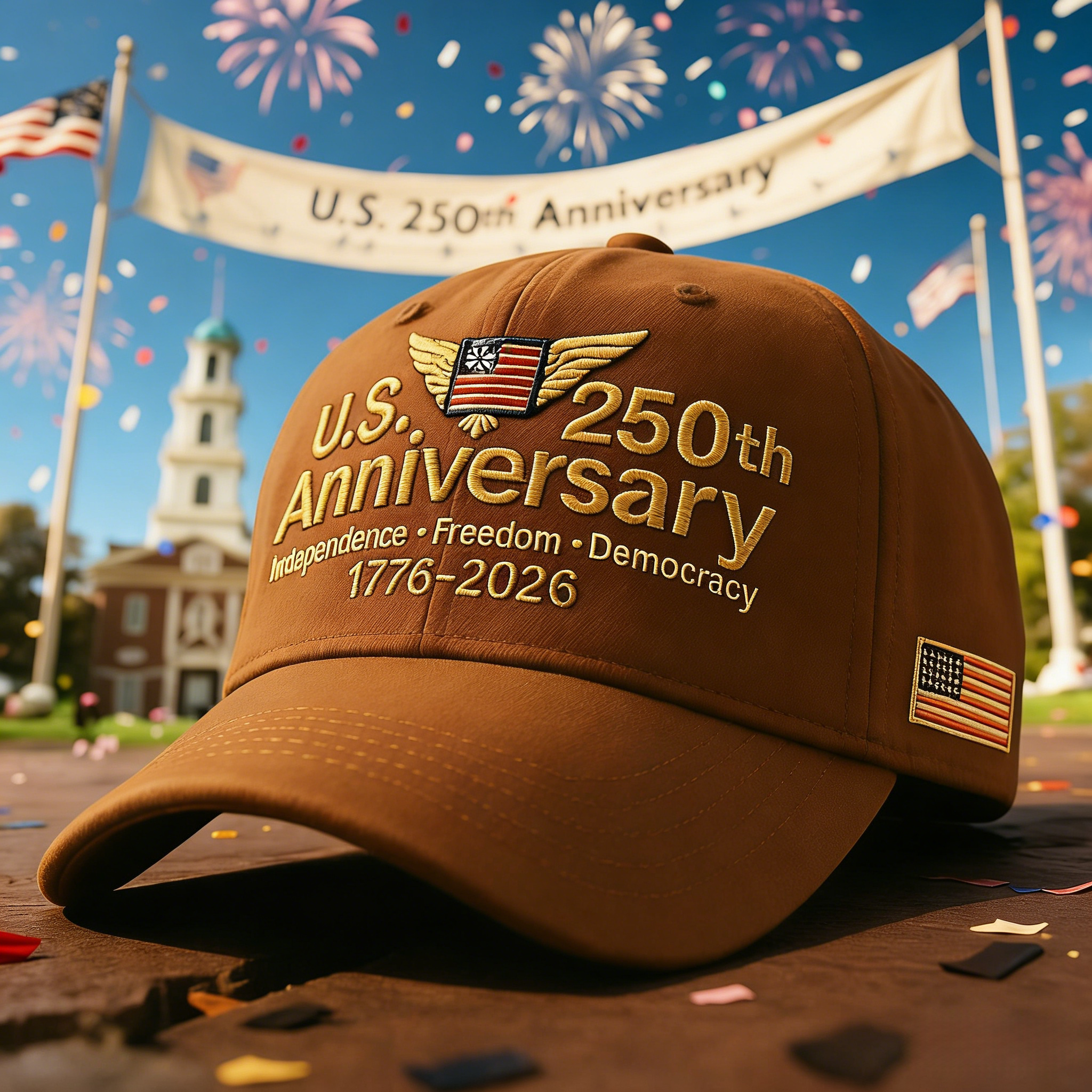 🔥LAST DAY 49% OFF - U.S. 250th Anniversary Retro Washed Cap