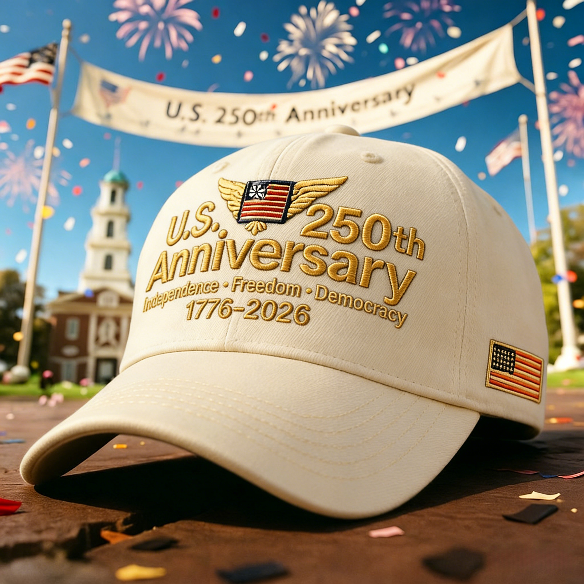 🔥LAST DAY 49% OFF - U.S. 250th Anniversary Retro Washed Cap