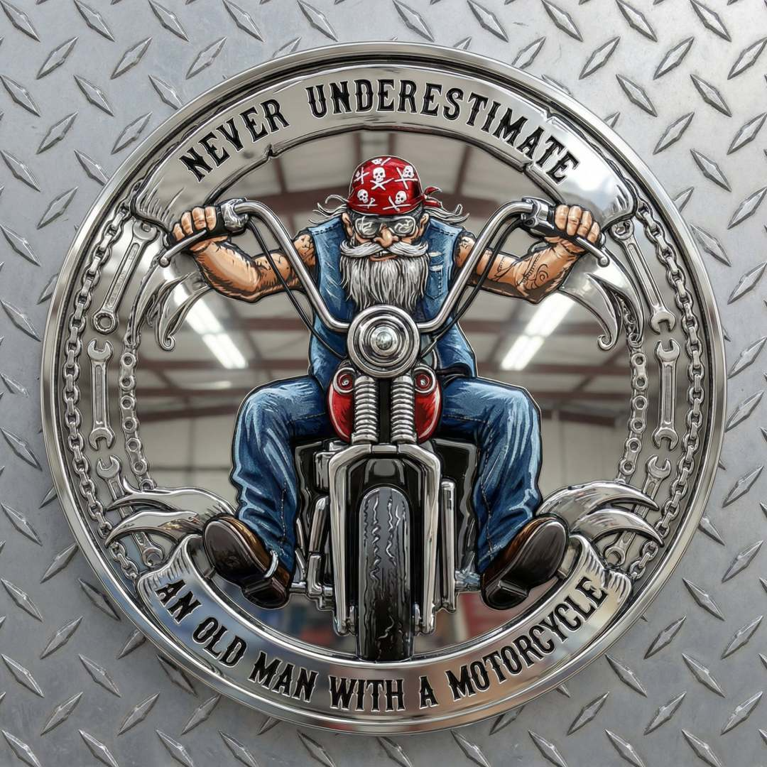 🏆NEW YEAR 60% OFF - Grumpy Old Bikers Commemorative Coin🏍️🔥