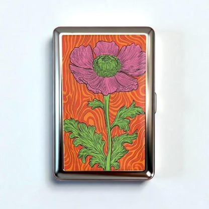 🛡️Vintage Art Deco Versatile Card & Cash Case With RFID Protection