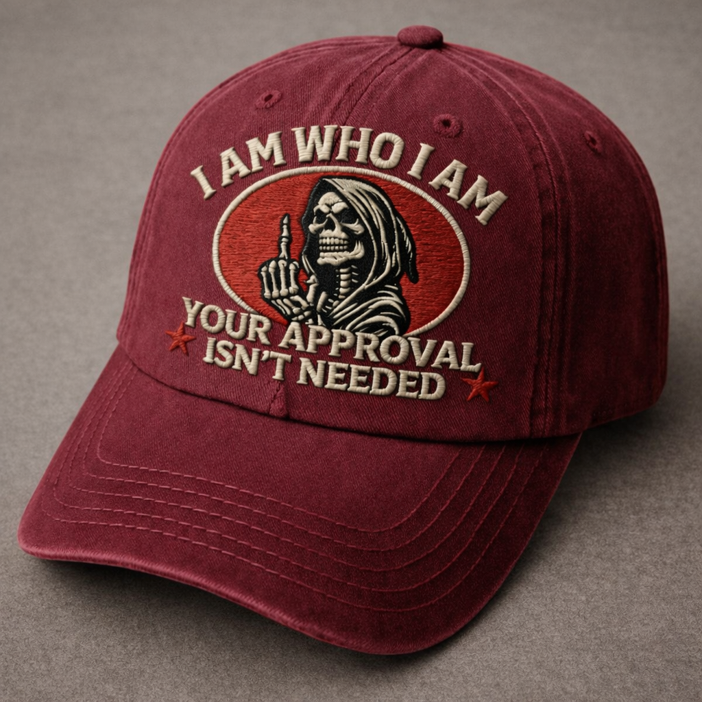 I AM WHO I AM Embroidered Baseball Cap