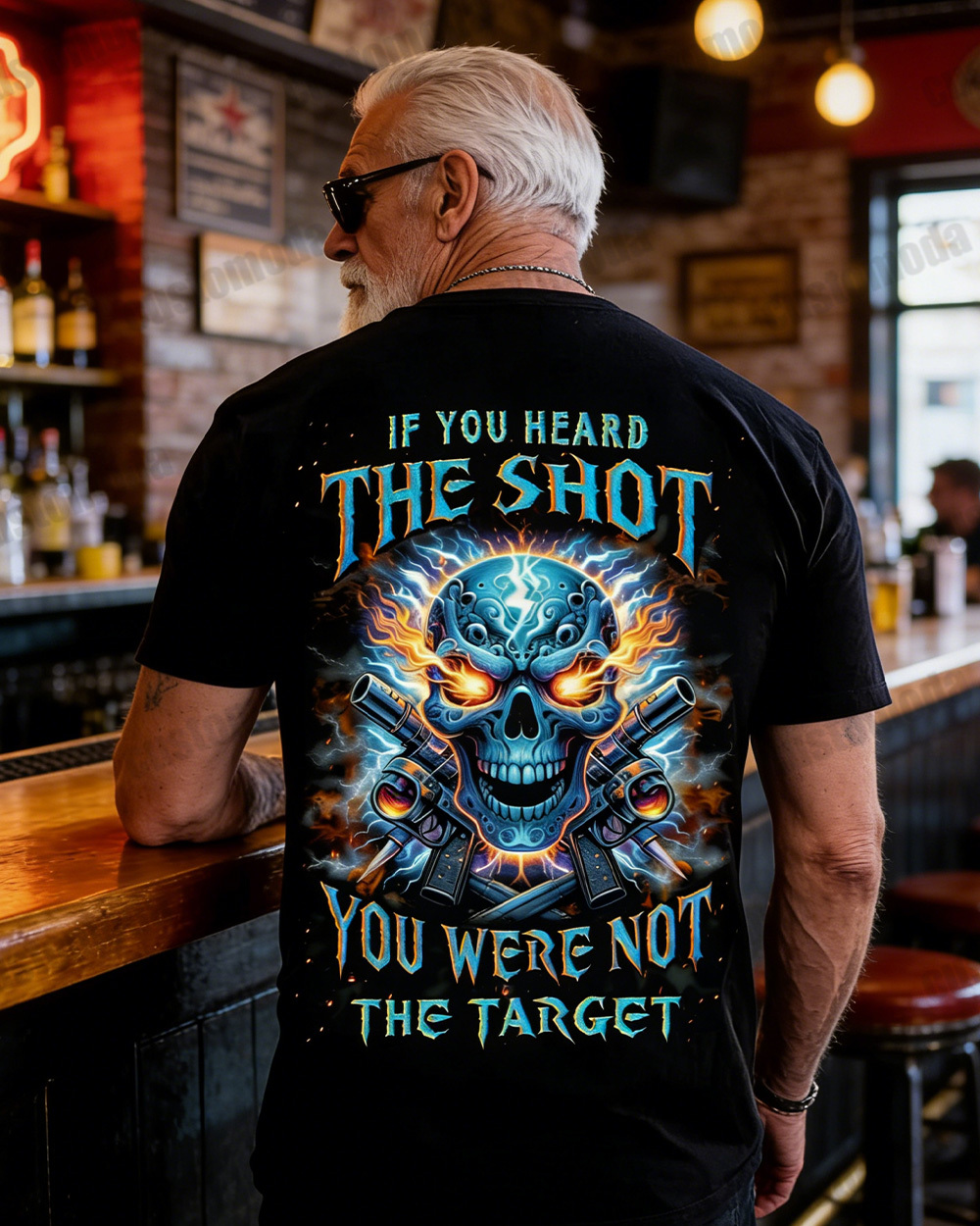 If You Heard The Shot You Were Not The Target Custom Year T-shirt