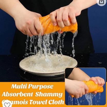 Ultra-Absorbent Miracle Cleaning Shammy