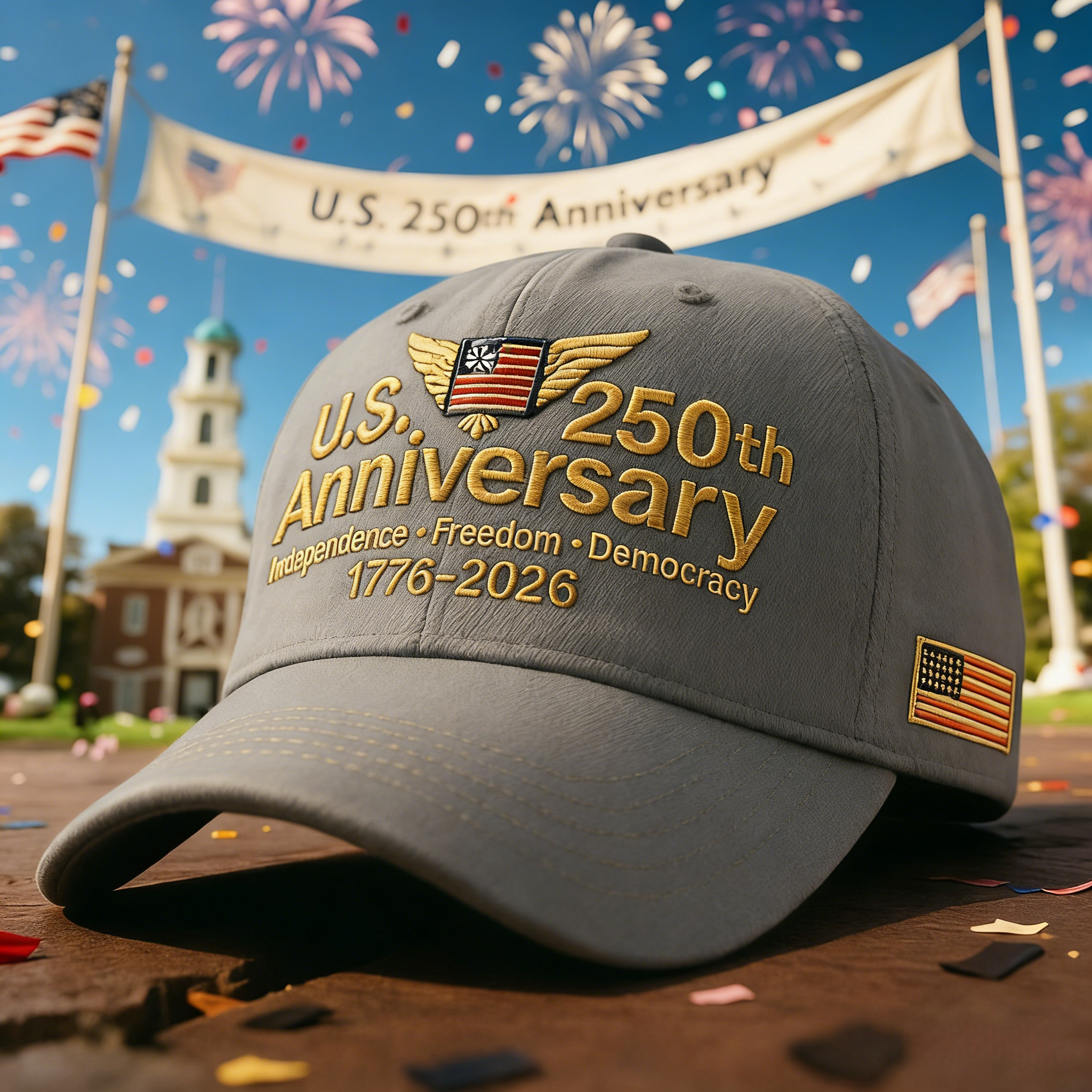 🔥LAST DAY 49% OFF - U.S. 250th Anniversary Retro Washed Cap