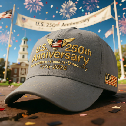 🔥LAST DAY 49% OFF - U.S. 250th Anniversary Retro Washed Cap
