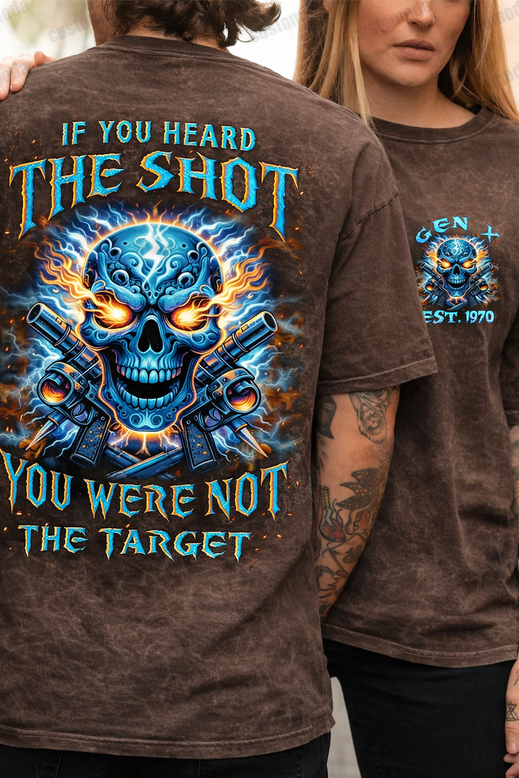 If You Heard The Shot You Were Not The Target Custom Year T-shirt