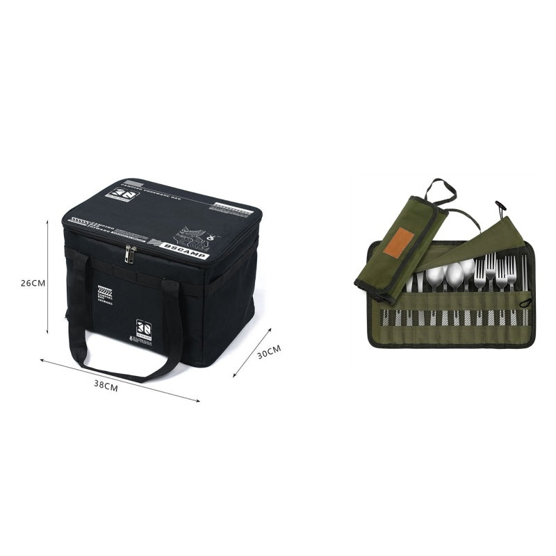 🔥Large Capacity Outdoor Folding Storage Bag Waterproof Portable Camping & Picnic Organizer