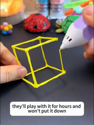 [49% OFF Holiday Special] Viral Pencil-Shaped 3D Printing Pen for Kids – Safe Low-Temp, Wireless & STEM Certified