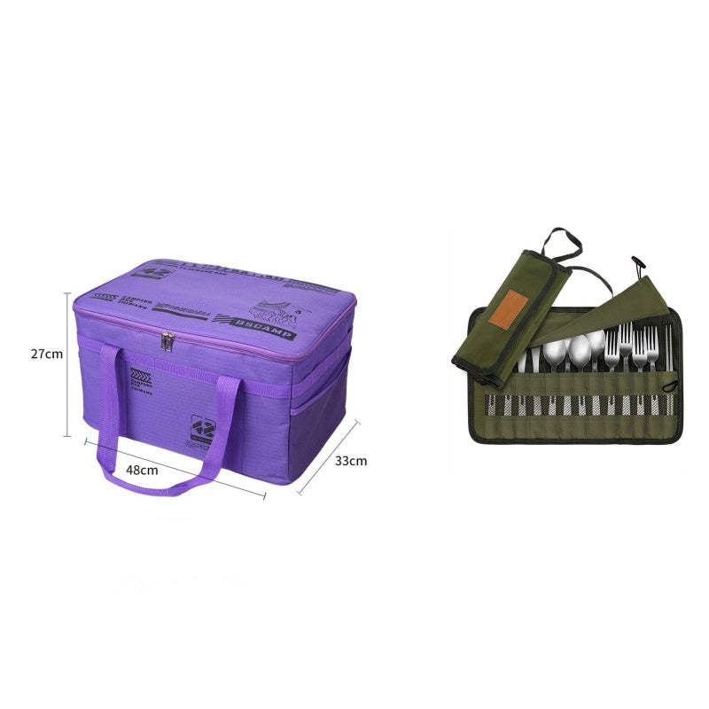 🔥Large Capacity Outdoor Folding Storage Bag Waterproof Portable Camping & Picnic Organizer