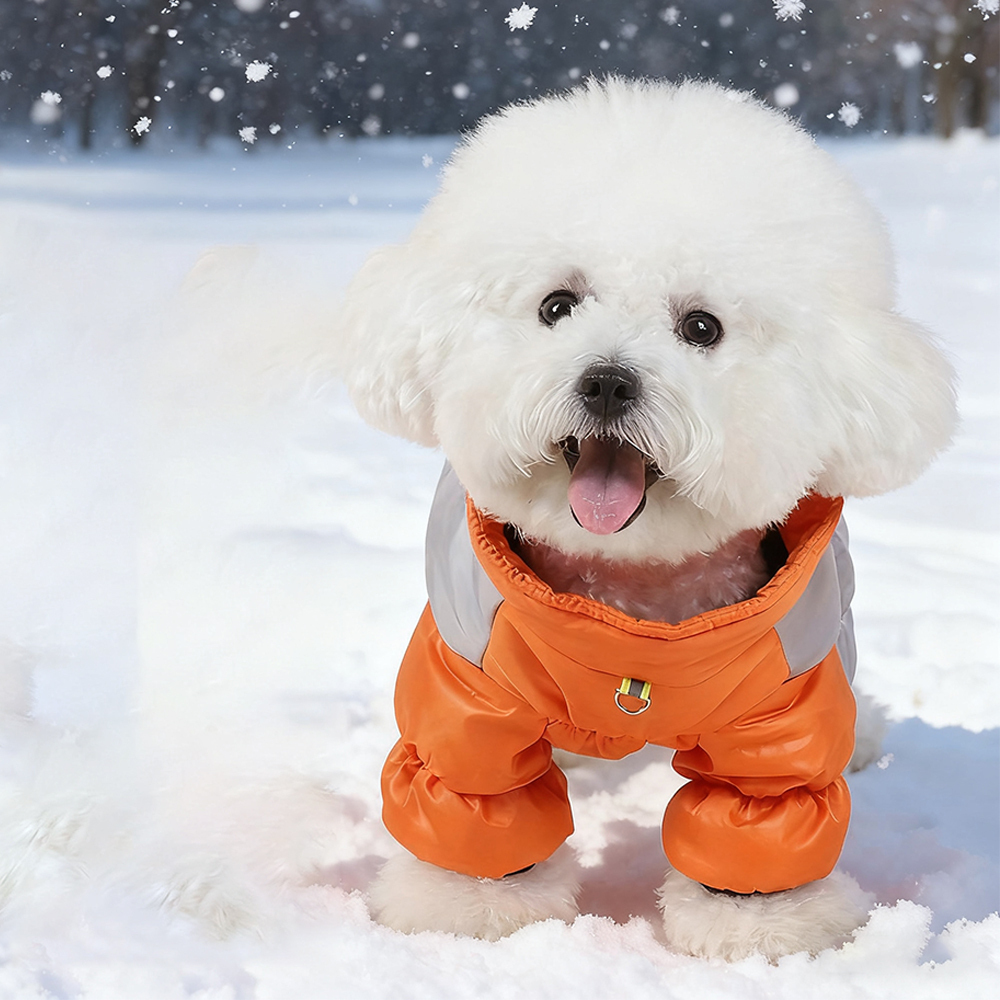 Personalized Pet Winter Warm Windproof Puffer Jacket