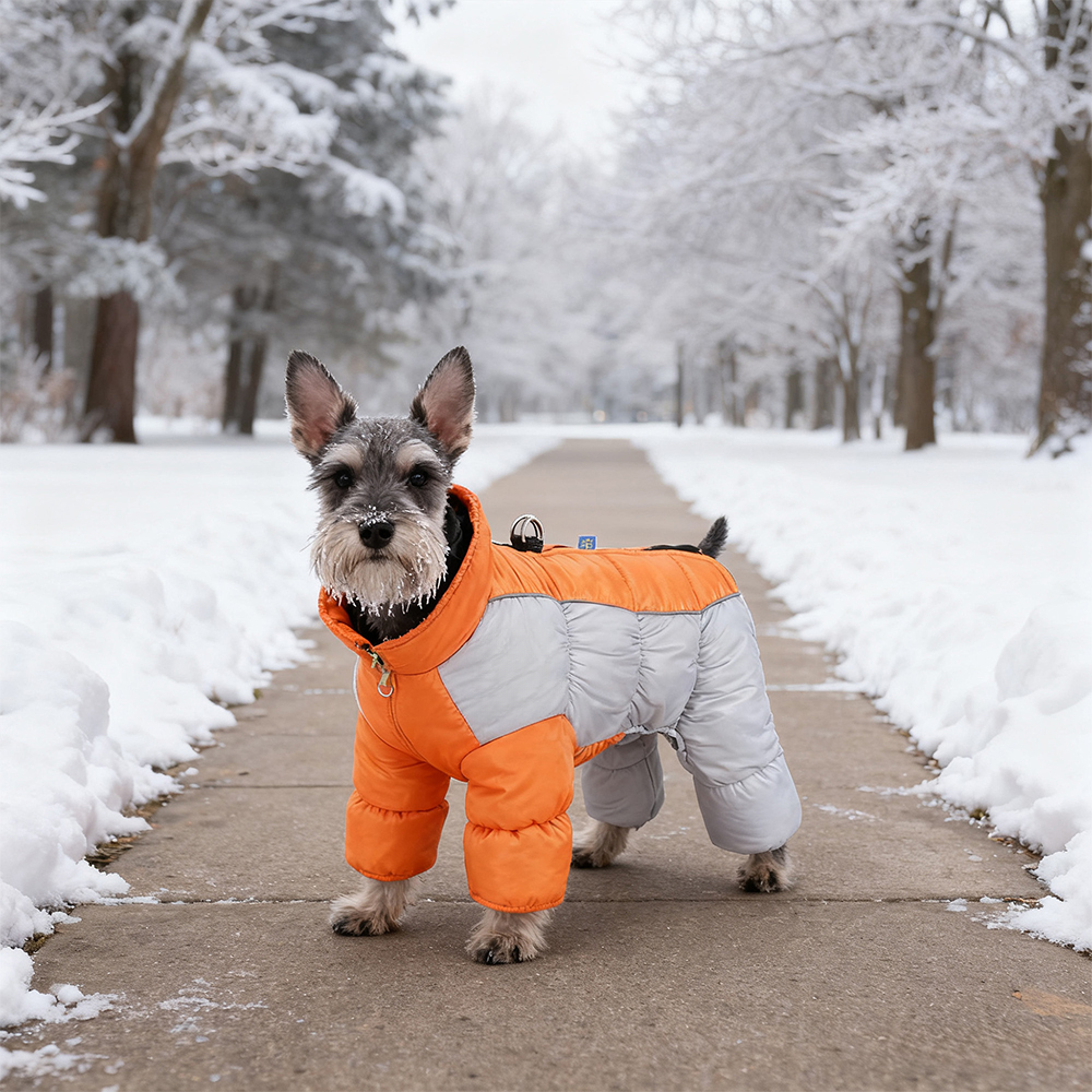 Personalized Pet Winter Warm Windproof Puffer Jacket