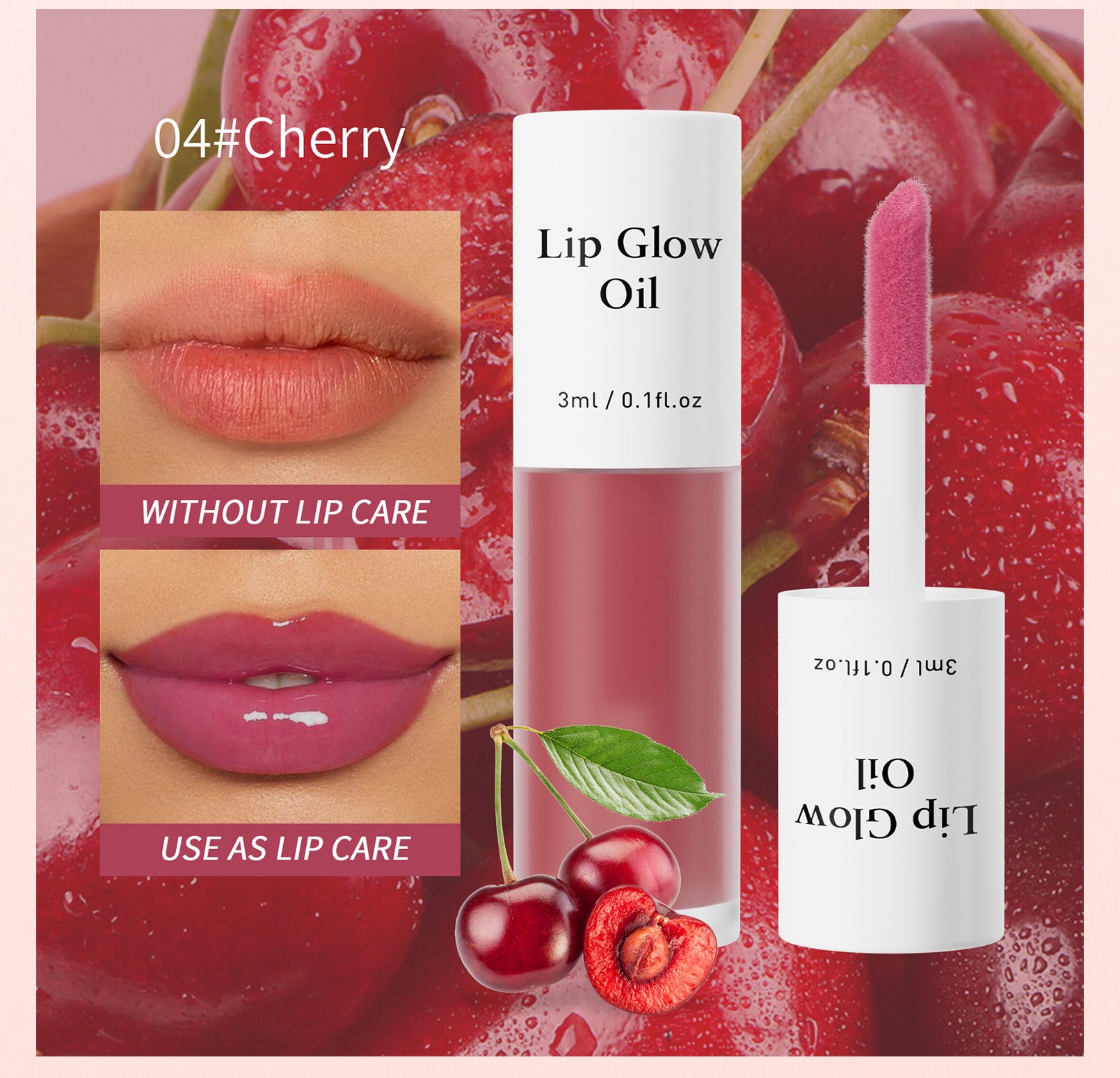 🔥Limited-time offer - 2-in-1 Lip Oil & Stain — Glossy Hydrating Tint, Long-Lasting & Transfer-Proof
