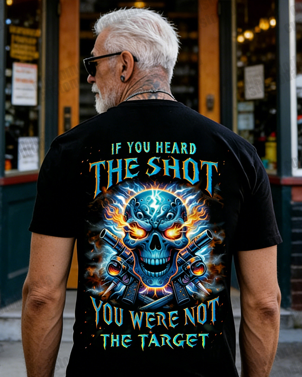 If You Heard The Shot You Were Not The Target Custom Year T-shirt