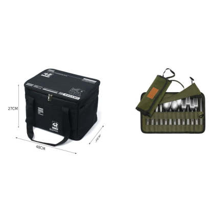 🔥Large Capacity Outdoor Folding Storage Bag Waterproof Portable Camping & Picnic Organizer