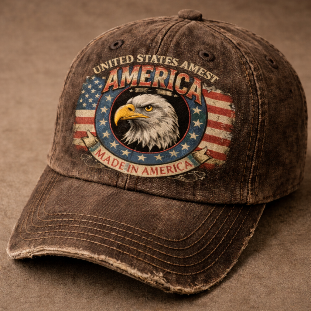 Vintage American Eagle Distressed Baseball Cap