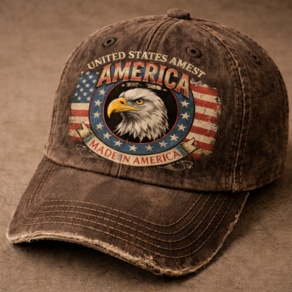Vintage American Eagle Distressed Baseball Cap
