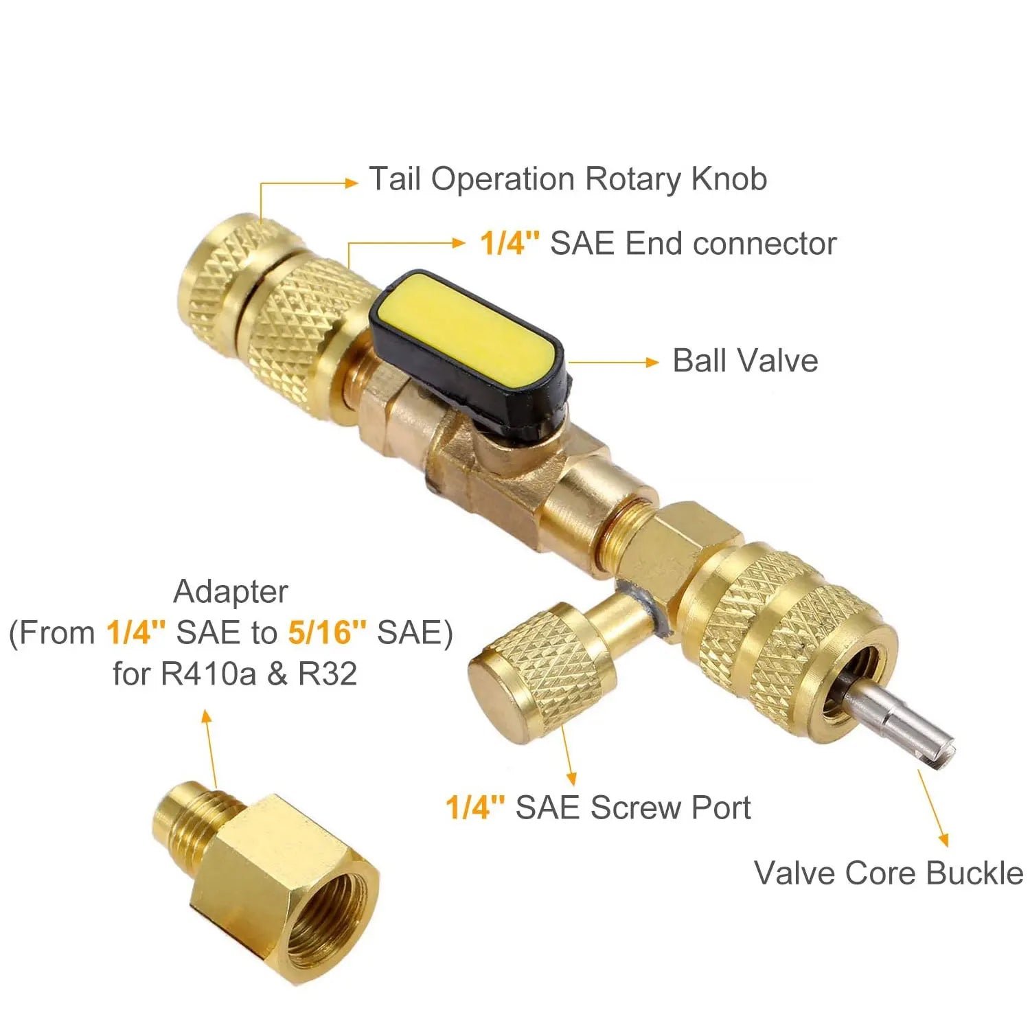 🏆Flash Sale⚡ 50K+ SOLD!  - 🔩Home & Auto AC Valve Core Remover Installer Tool
