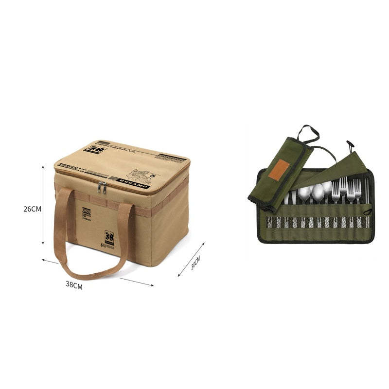 🔥Large Capacity Outdoor Folding Storage Bag Waterproof Portable Camping & Picnic Organizer