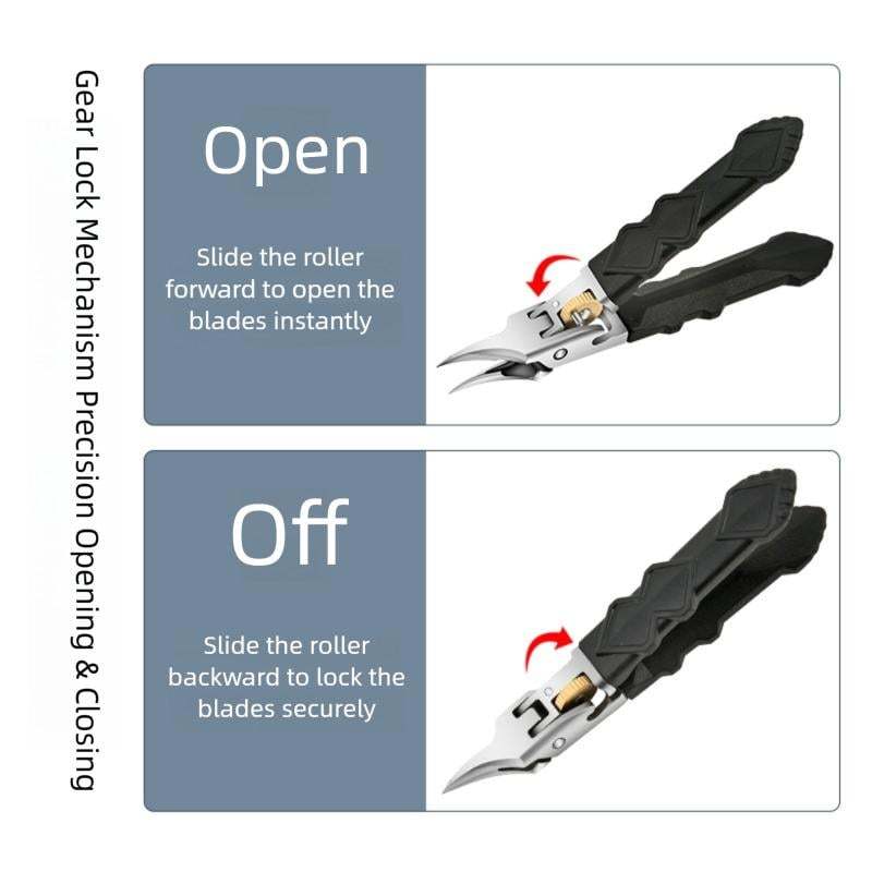 Ultra-Sharp Nail Clipper Set with Anti-Slip Grip