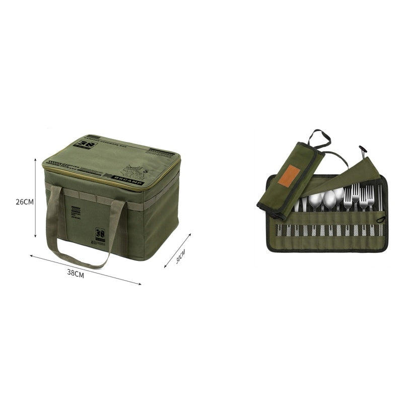 🔥Large Capacity Outdoor Folding Storage Bag Waterproof Portable Camping & Picnic Organizer