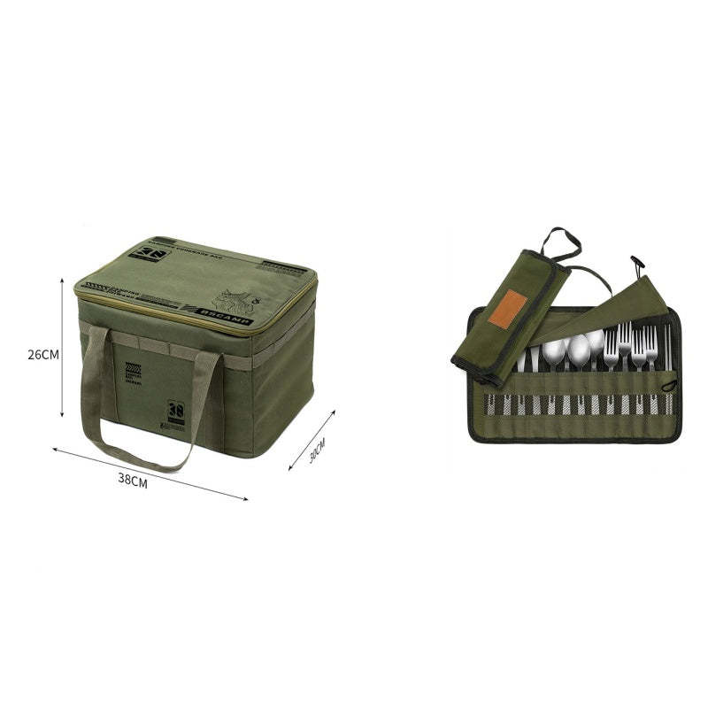 🔥Large Capacity Outdoor Folding Storage Bag Waterproof Portable Camping & Picnic Organizer