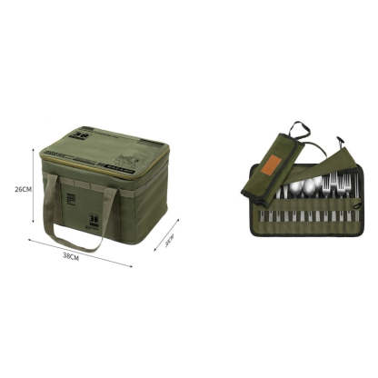 🔥Large Capacity Outdoor Folding Storage Bag Waterproof Portable Camping & Picnic Organizer