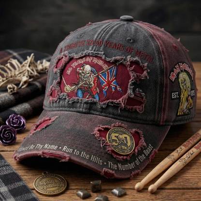 Iron Maiden 50th Anniversary Tribute Cap
