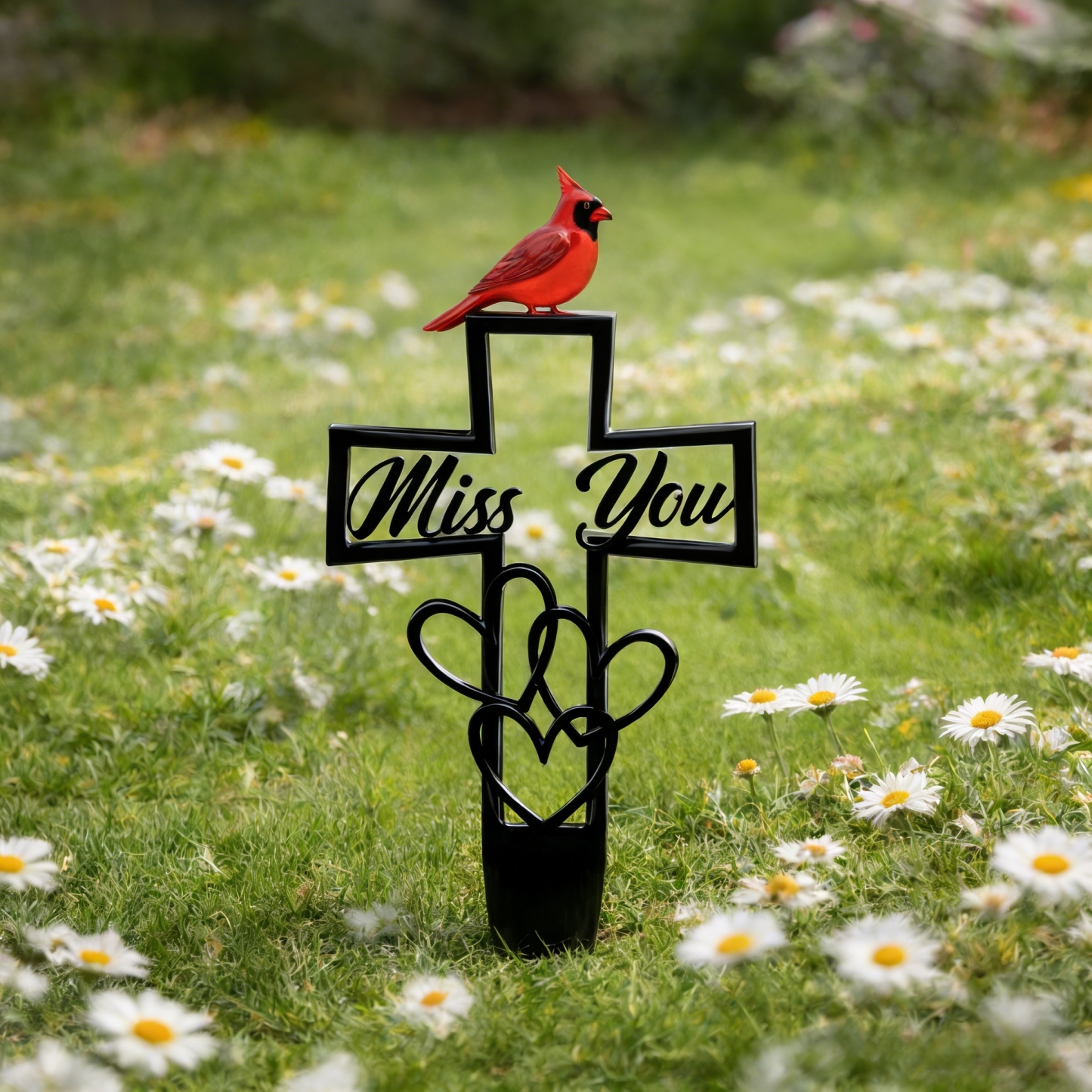 Metal Cemetery Memorial Plaque for Remembrance