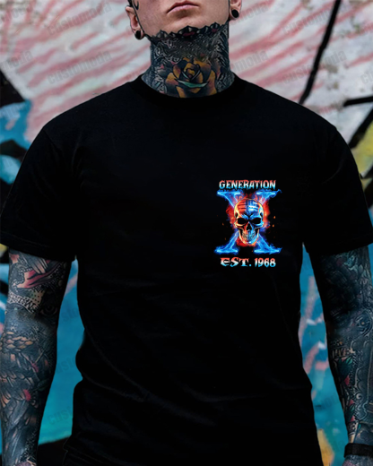 Gen X The Badass Generation Custom Year T-shirt