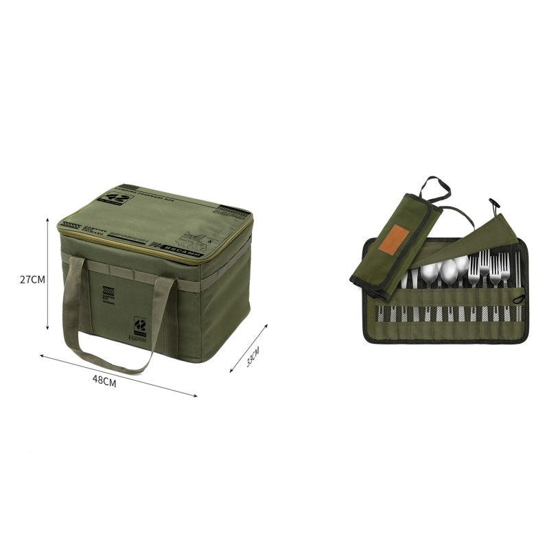 🔥Large Capacity Outdoor Folding Storage Bag Waterproof Portable Camping & Picnic Organizer