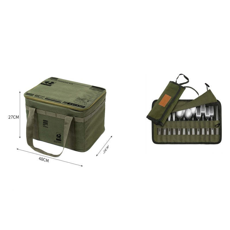 🔥Large Capacity Outdoor Folding Storage Bag Waterproof Portable Camping & Picnic Organizer