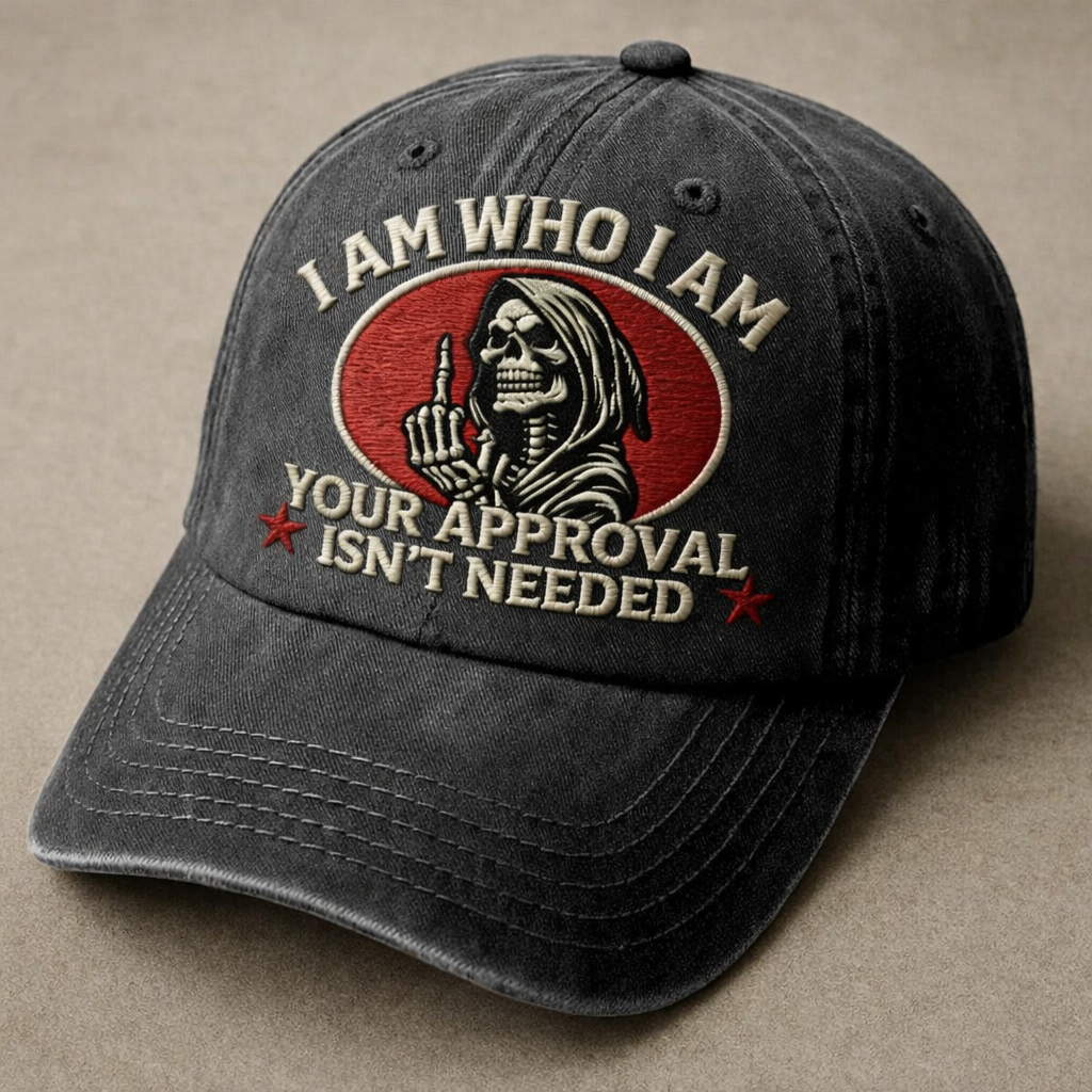 I AM WHO I AM Embroidered Baseball Cap