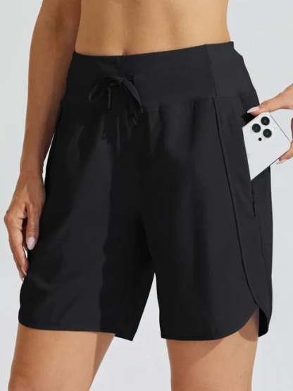 ⏰Hot Sale Women's Active 7 Inseam Athletic Long Running High Wasistband Shorts
