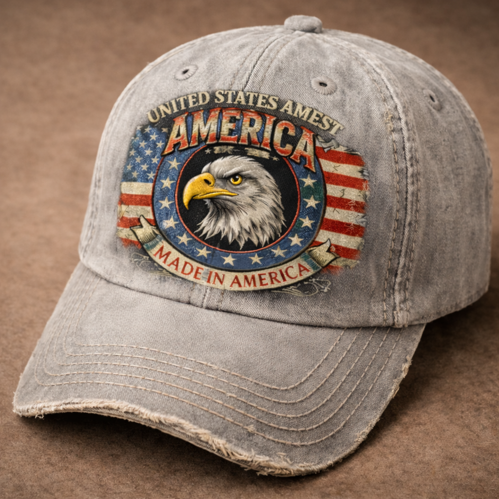 Vintage American Eagle Distressed Baseball Cap