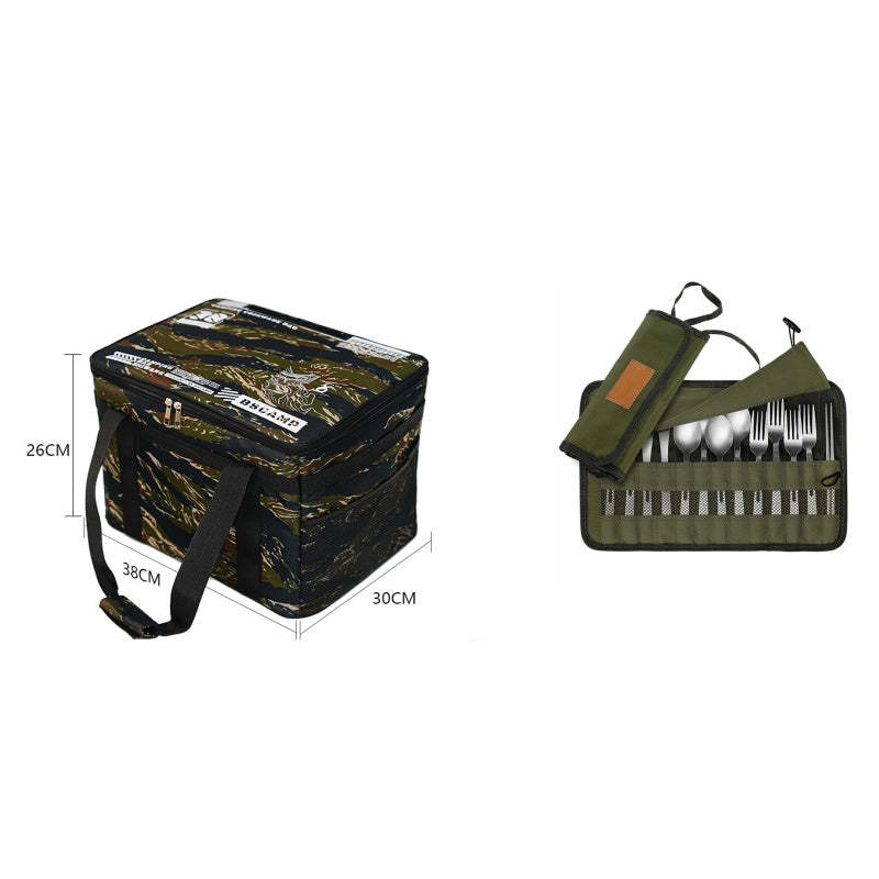 🔥Large Capacity Outdoor Folding Storage Bag Waterproof Portable Camping & Picnic Organizer