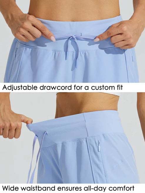 ⏰Hot Sale Women's Active 7 Inseam Athletic Long Running High Wasistband Shorts