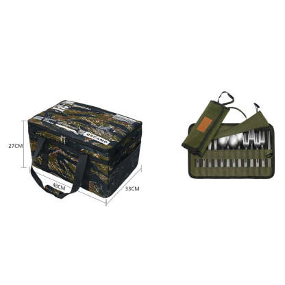 🔥Large Capacity Outdoor Folding Storage Bag Waterproof Portable Camping & Picnic Organizer