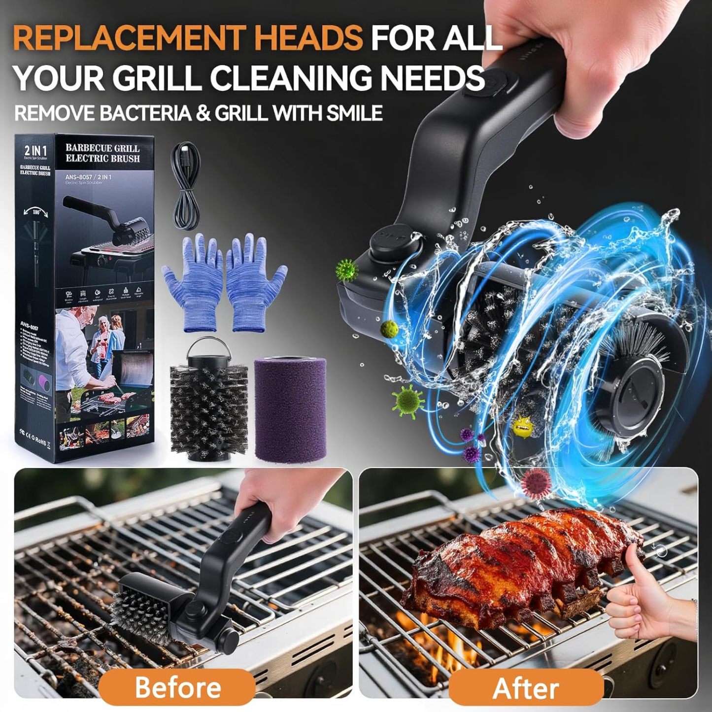 Electric Grill Brush
